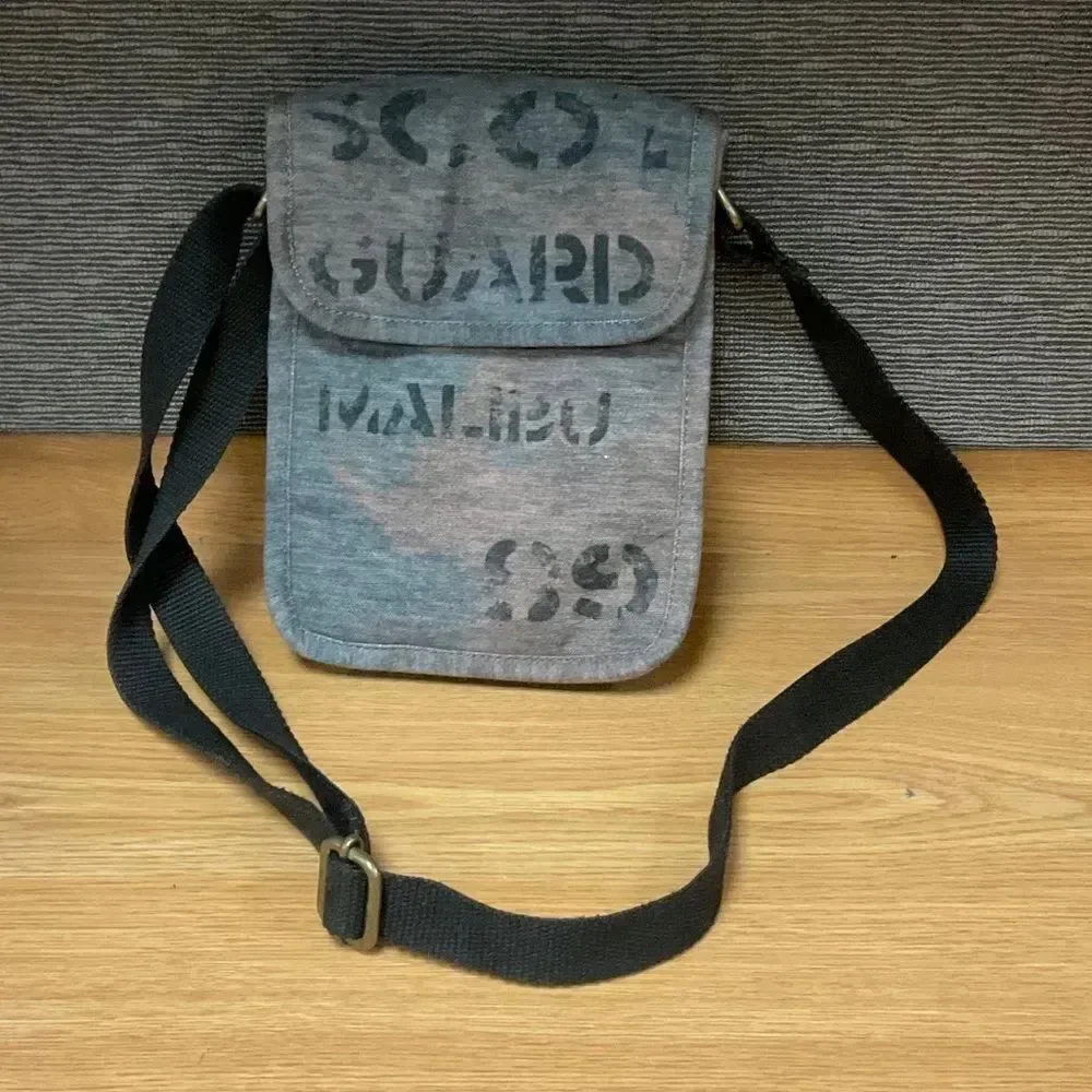 Mona B Coast Guard Crossbody Bag - Gray